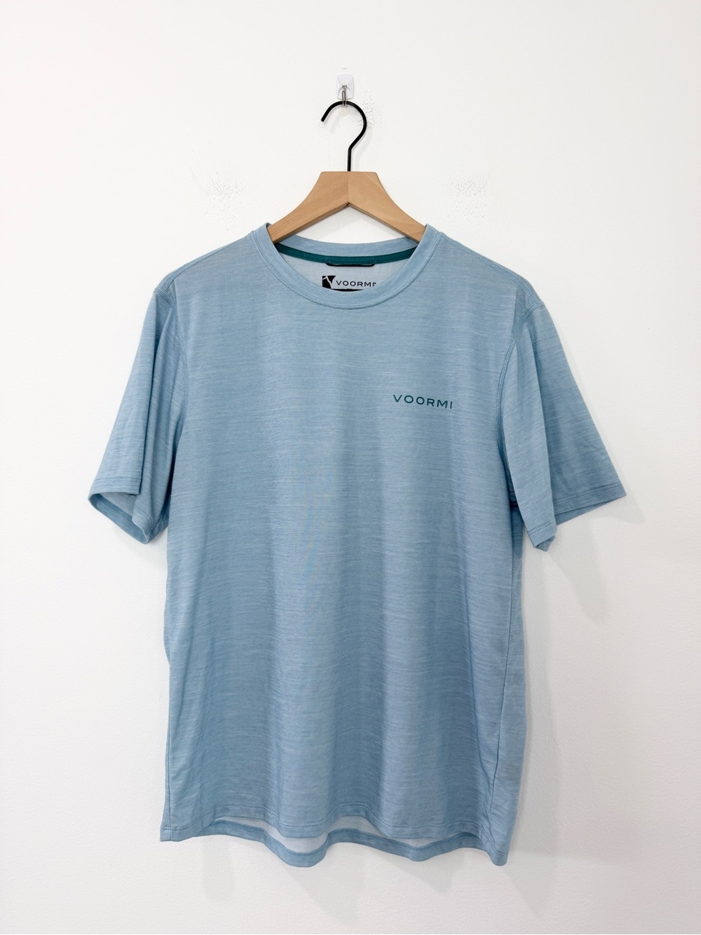 Voormi Men's Short Sleeve Tech Tee Wool Short Sleeve Outdoor Size Medium